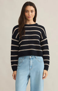 Estero Stripe Sweater - Greige Goods