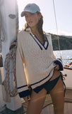 Hammond Polo Sweater - Greige Goods