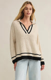 Hammond Polo Sweater - Greige Goods