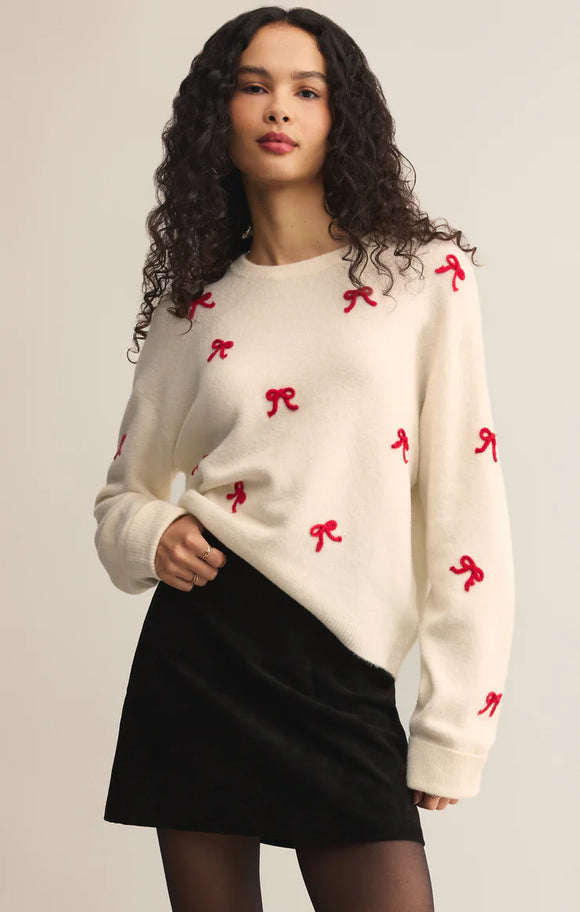 Tie The Bow Ribbon Sweater