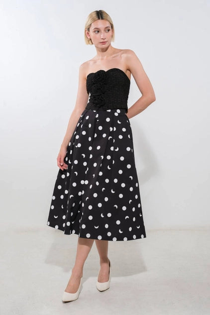 Rosette Tube Top - Greige Goods