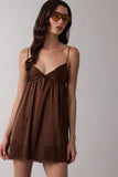 Twisted Sweetheart Mini Dress
