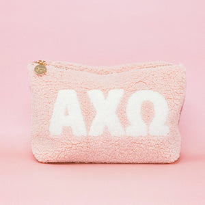 Sorority Teddy Pouch - Greige Goods