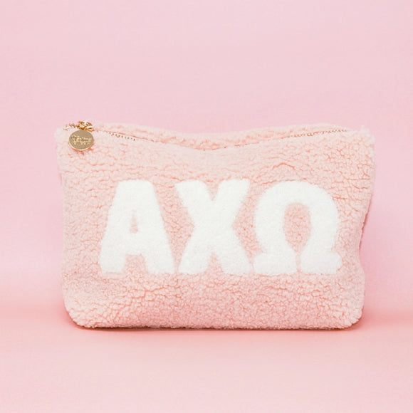 Sorority Teddy Pouch - Greige Goods