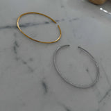 Luxe Tennis Necklace - Greige Goods