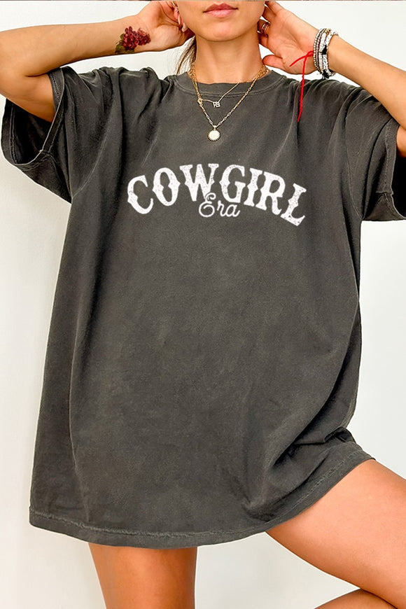 Cowgirl Era Tee Shirt - Greige Goods
