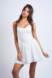 Eyelet Line Point Mini - Greige Goods
