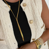 Clara Necklace - Greige Goods