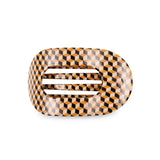 Teletie Flat Round Clip - Greige Goods
