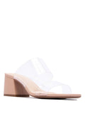 Katen Double Strap Heel - Greige Goods