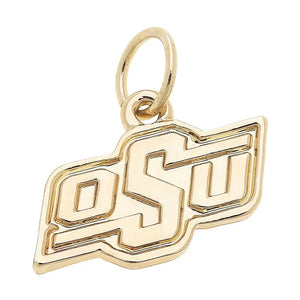 OSU Shiny Logo Charm - Greige Goods