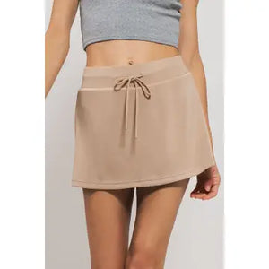 Accent Tennis Skort - Greige Goods