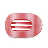 Teletie Flat Round Clip - Greige Goods
