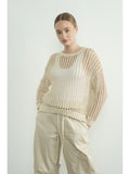 Fishnet Sweater - Greige Goods