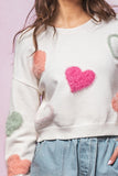 Heart of Fuzz Sweater - Greige Goods