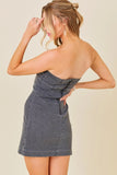 Stitchwork Denim Mini