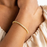 Gold Diamond Tennis Bracelet - Greige Goods