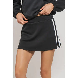 Athletic Accent Sweat Skort - Greige Goods