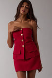 Tube Top & Mini Skort Set