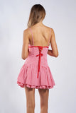 Checker Crossed Back Mini - Greige Goods