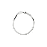 Silver Dainty Herringbone Bracelet - Greige Goods