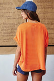 Oklahoma Oversize Sweatshirt Top - Greige Goods