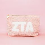 Sorority Teddy Pouch - Greige Goods