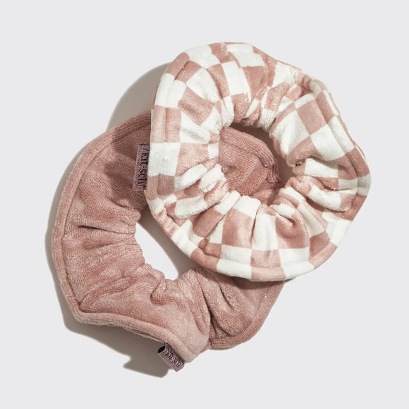 Microfiber Quick-Dry Scrunchie - Greige Goods