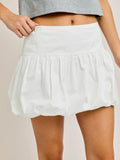 Bubble Hem Skirt