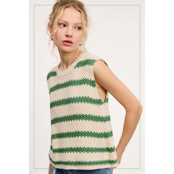 Sleeveless Sweater - Greige Goods