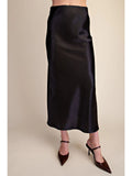 A Little Shimmer Maxi Skirt - Greige Goods