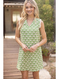 Scalloped Embroidery Dress - Greige Goods