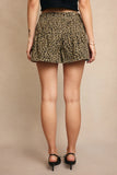 Leopard High Waist Short