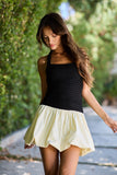 Fit & Flare Bubble Mini Dress - Greige Goods