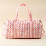 On-The-Go Quilted Weekender Bag