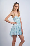Morning Glory Corset Mini - Greige Goods