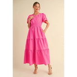 Solid Maxi Dress