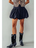 Balloon Mini Skirt - Greige Goods