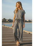 Striped Lounge Set - Greige Goods
