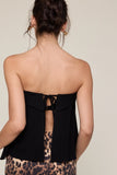 Linen Overfold Tube Top - Greige Goods
