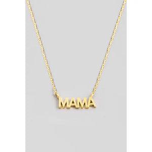 Dainty Mama Necklace - Greige Goods