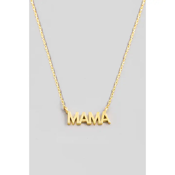 Dainty Mama Necklace - Greige Goods