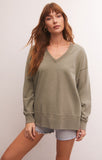 Modern V-Neck Weekender - Greige Goods