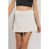 Athletic Accent Sweat Skort - Greige Goods