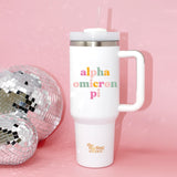 40oz Sorority Tumbler - Greige Goods