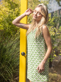 Scalloped Embroidery Dress - Greige Goods