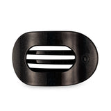 Teletie Flat Round Clip - Greige Goods