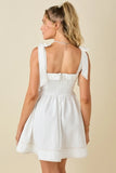 Stretch Denim Mini Dress