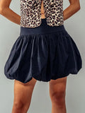 Balloon Mini Skirt - Greige Goods
