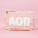 Sorority Teddy Pouch - Greige Goods